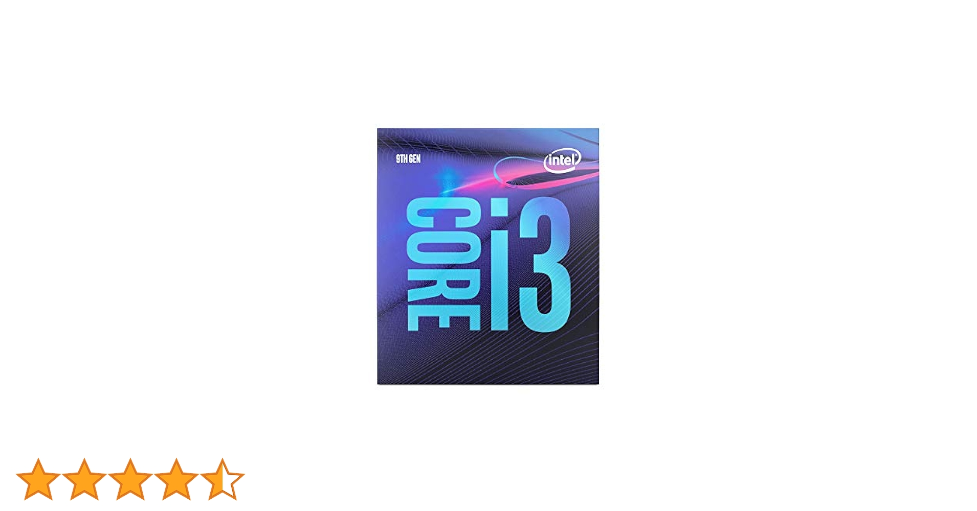Intel CPU/Core i3-9100 3.60GHz LGA1151 Processor Box 3.6 GHz
